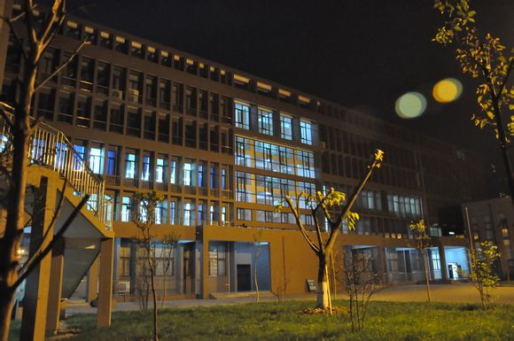行政办公楼夜景